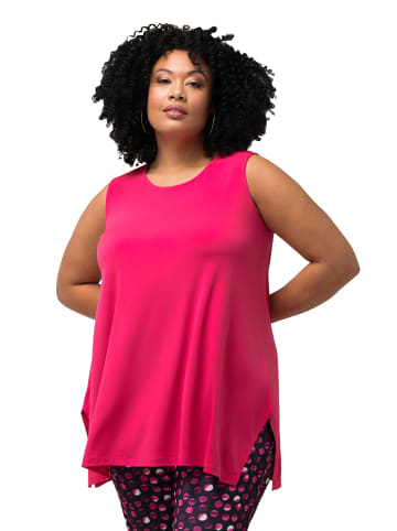 Ulla Popken Strick-Top in fuchsia pink