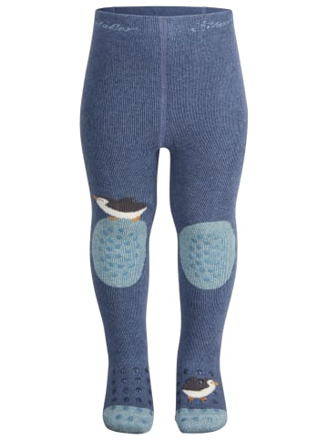 Sterntaler Krabbelstrumpfhose Pinguin in jeans melange