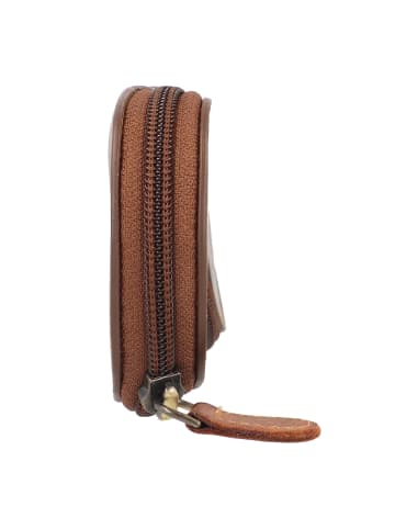 Greenburry Vintage Brillenetui Leder 17 cm in brown