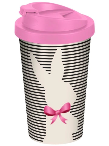 Geda Labels Coffee to go Becher Somebunny in Pink - 400 ml