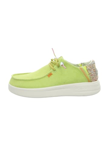 Fusion Mokassins Schnürschuhe in Grün