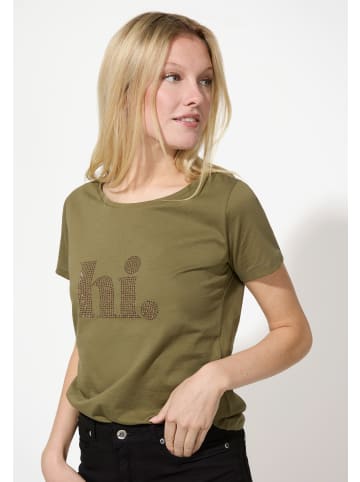 More & More Kurzarmshirt in tundra olive