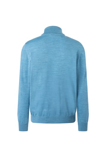 März Pullover Rollkragen 1/1 Arm in Blau