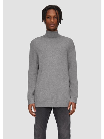 QS Strickpullover langarm in Grau