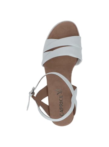 Caprice Sandalette in WHITE SOFTNAP.