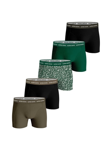 Björn Borg Boxershort 5er Pack in Grün