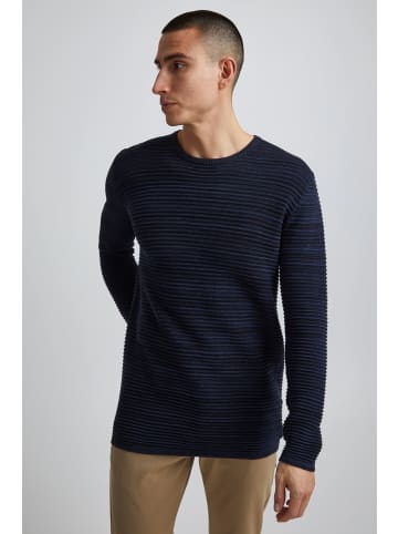 !SOLID Rundhalspullover SDStruan in Blau