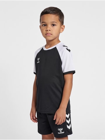 Hummel T-Shirt Raglanärmel Hmlmatch Kinder in BLACK/WHITE