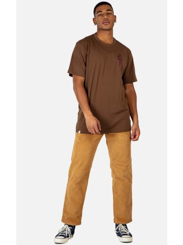 Reell T-Shirt "Serpent T-Shirt" in Braun