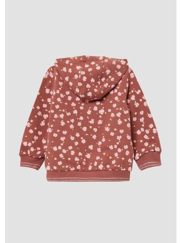s.Oliver Sweatshirt Jacke  in  38A4_rubinrot