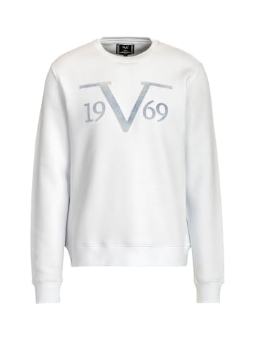 19v69 Italia Sweatshirt Billy in weiß