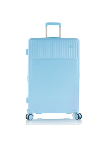 Heys Pastel 4 Rollen Trolley L 76 cm mit Dehnfalte blue
