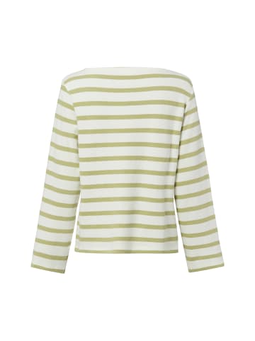 s.Oliver Sweatshirt in kiwi weiß