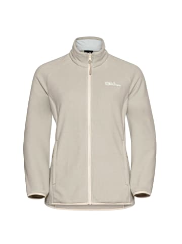 Jack Wolfskin Fleecejacke 'Moonrise' in beige