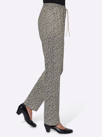 WITT WEIDEN Jerseyhose in sand-millefleurs