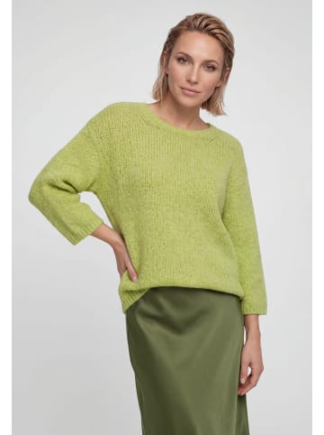 Olsen Strickpullover in Wild Lime Melange