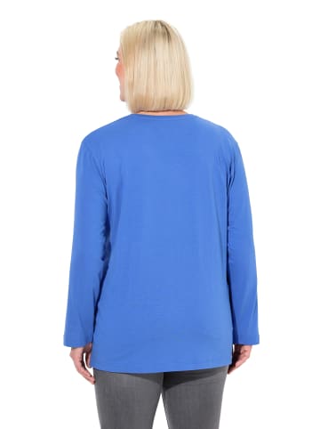 Ulla Popken Shirt in pfauenblau
