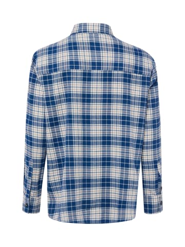 Franco Callegari Bluse in blau weiß