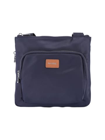 Bogner Schultertasche 'Fully 1.0 Serena in Dunkelblau 25 x 24 x 7 cm'