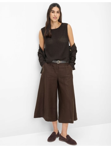 BRAX  Moderne Hose mit hohem Tragekomfort in Dark Brown