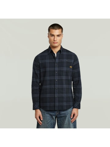 G-Star Raw Langarmhemd in india ink toby check