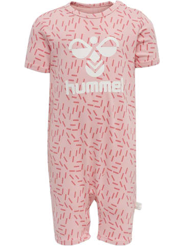Hummel Druckknopf Jumpsuit Hmlriver Mädchen in POWDER PINK
