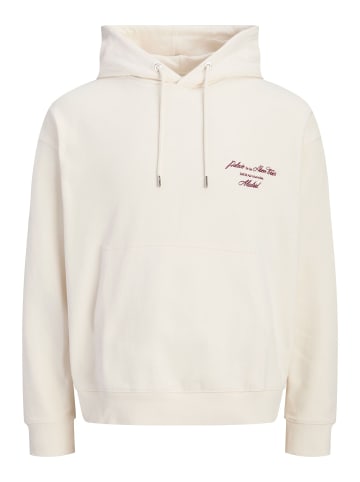 Jack & Jones Kapuzenpullover in Antique White