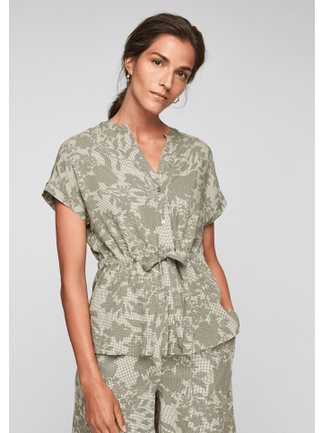 s.Oliver Bluse kurzarm in Olive