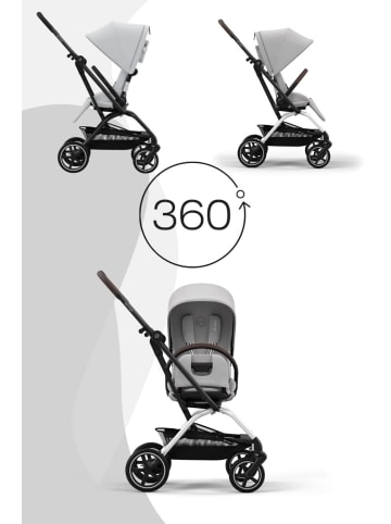 Cybex Cybex Eezy S Twist+2 Buggy - Farbe: Fog Grey / Gestell Silver