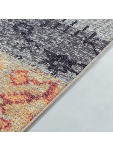 KADIMA DESIGN Teppich Flachgewebe Waschbar Patchwork PIZOL Strapazierfähig OEKO-TEX