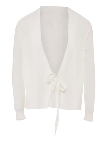 VIRITA Women Strickpullover in Wollweiss