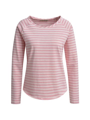 Smith&Soul Regular Basic Sweat Raglan Striped in Powder Rose