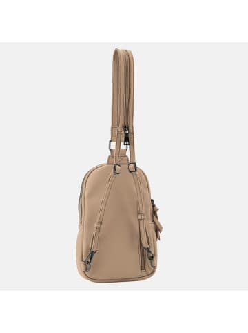 FREDs BRUDER Bestie City Rucksack Leder 29 cm in powder taupe