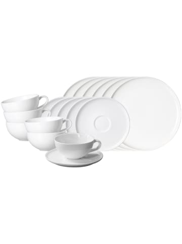 Ritzenhoff & Breker 18-tlg. Teeservice Skagen in Weiß – in weiß