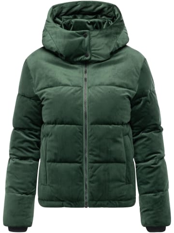ragwear Steppjacke Roobie Velvet YOUMODO in Pine Green