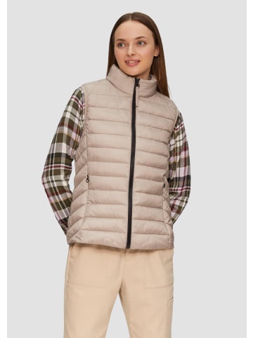 s.Oliver Outdoor-Weste in 8093_helles beige