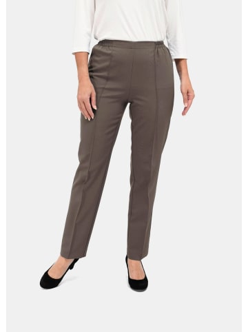 GOLDNER Schlupfhose Re-fresh Schlupfhose in taupe