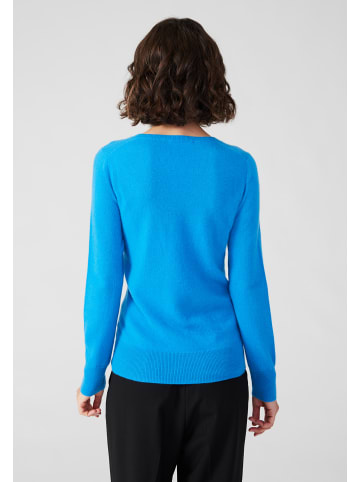 Style Republic Kaschmirpullover V-Neck in fancy blue