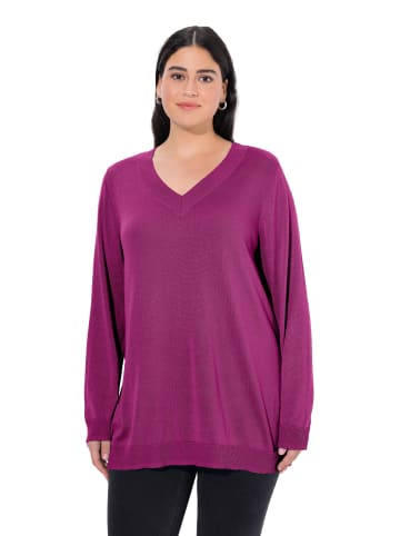 Ulla Popken Pullover in beere