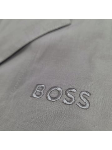 BOSS Chris Short Set in Hellgrau