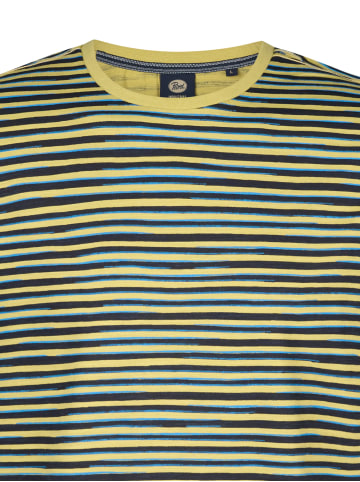 Petrol Industries Gestreiftes T-Shirt Anchorview in Grün