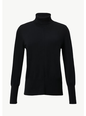 comma CI Strickpullover langarm in Schwarz