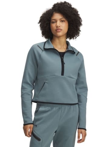 Under Armour Fleecejacke/Fleecepullover "Unstoppable Fleece Half-Zip" in Blau