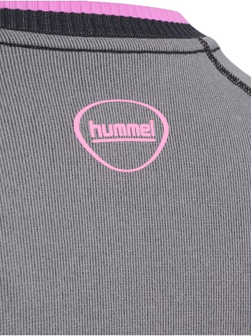 Hummel Top Raglanärmel Hmlseamless Damen in OBSIDIAN