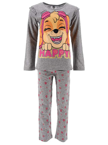 Paw Patrol Skye Kinder Pyjama Schlafanzug in Grau