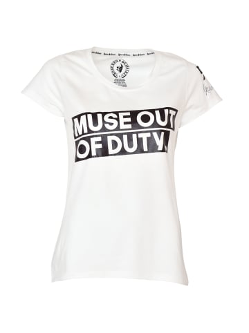 Roberto Geissini Muse Out Of Duty T-Shirt Weiß