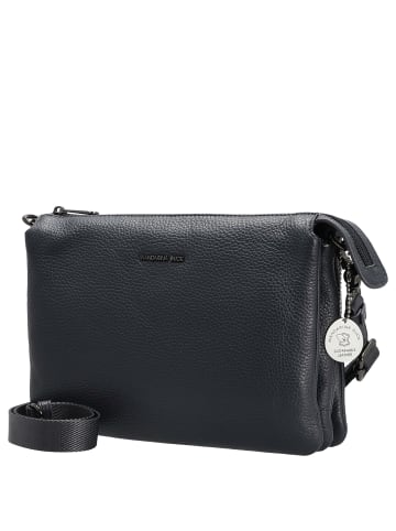 Mandarina Duck Mellow Leather - Umhängetasche 28 cm (almond) in dress blue