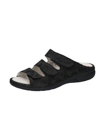 WALDLÄUFER Pantoletten für Damen in schwarz