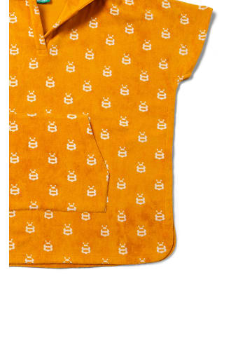 Little Green Radicals Kinder Strandponcho mit Kapuze in Gold