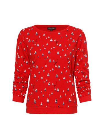 Franco Callegari Sweatshirt in rot weiß - 0002